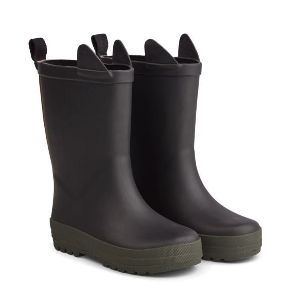 Liewood River Regenstiefel „Black : hunter mix“