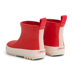 Liewood Tekla Regenstiefel „Apple red : creme“ hinten