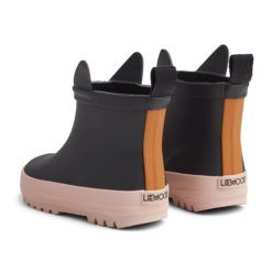 Liewood Tekla Regenstiefel „Black : rose mix“ hinten