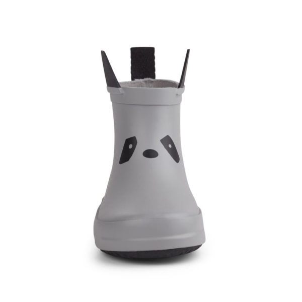Liewood Tobi Regenstiefel „Panda dumbo grey“ vorn