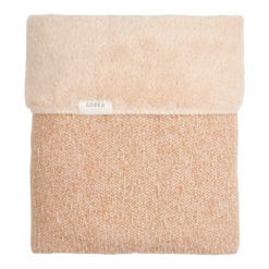 koeka Babydecke Vigo Teddy „caramel“, 75x100cm 01