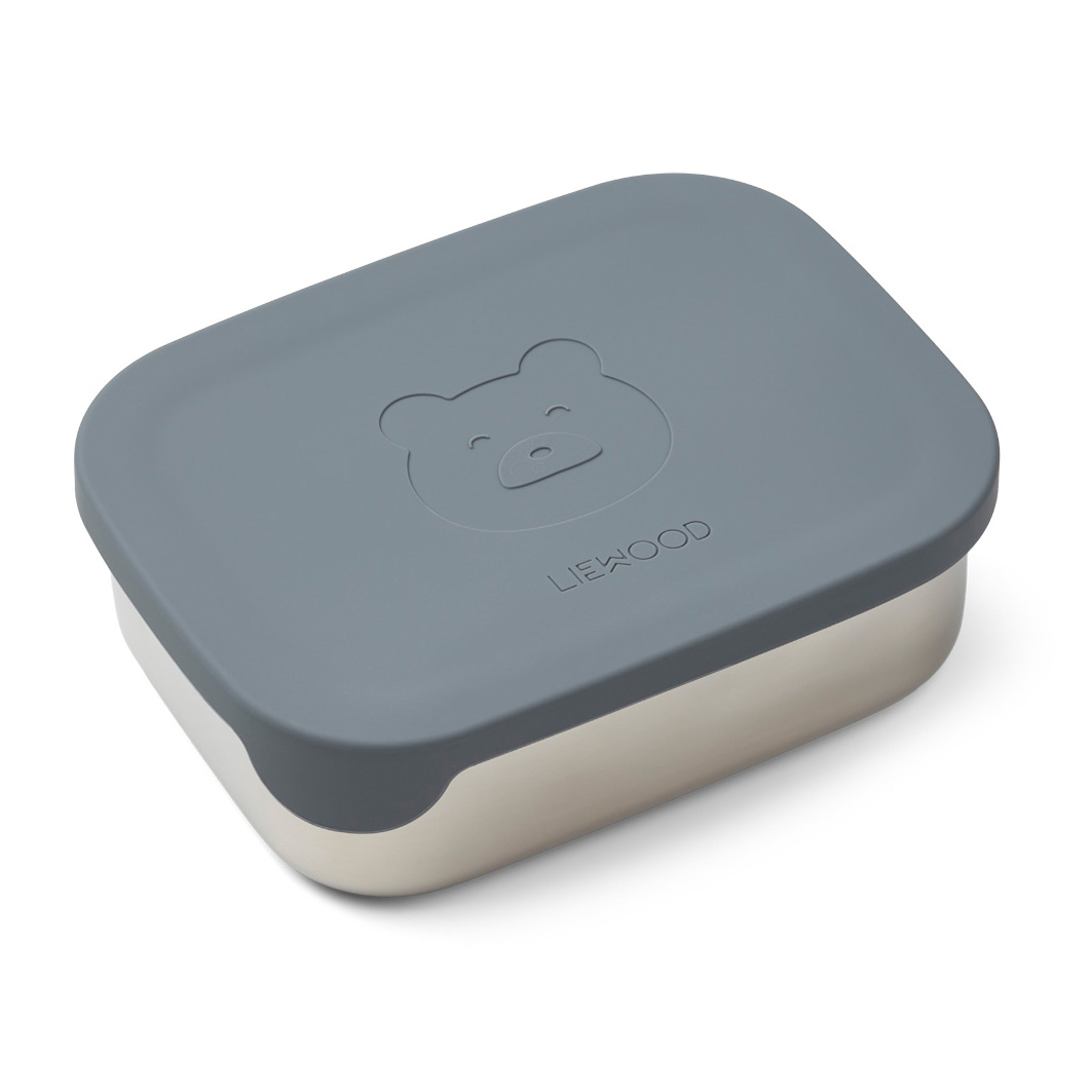 Liewood Arthur Lunchbox „Mr. Bear blue wave“