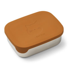 Liewood Arthur Snackbox „Cat mustard“