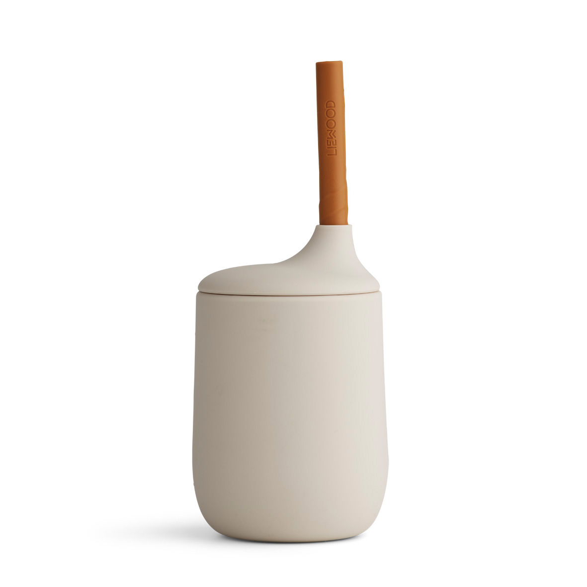 Liewood Ellis Trinkbecher „Sandy : mustard mix“ aus Silikon