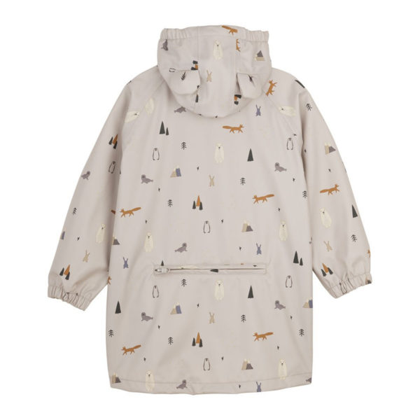 Liewood Blake Regenjacke „Arctic mix“ hinten