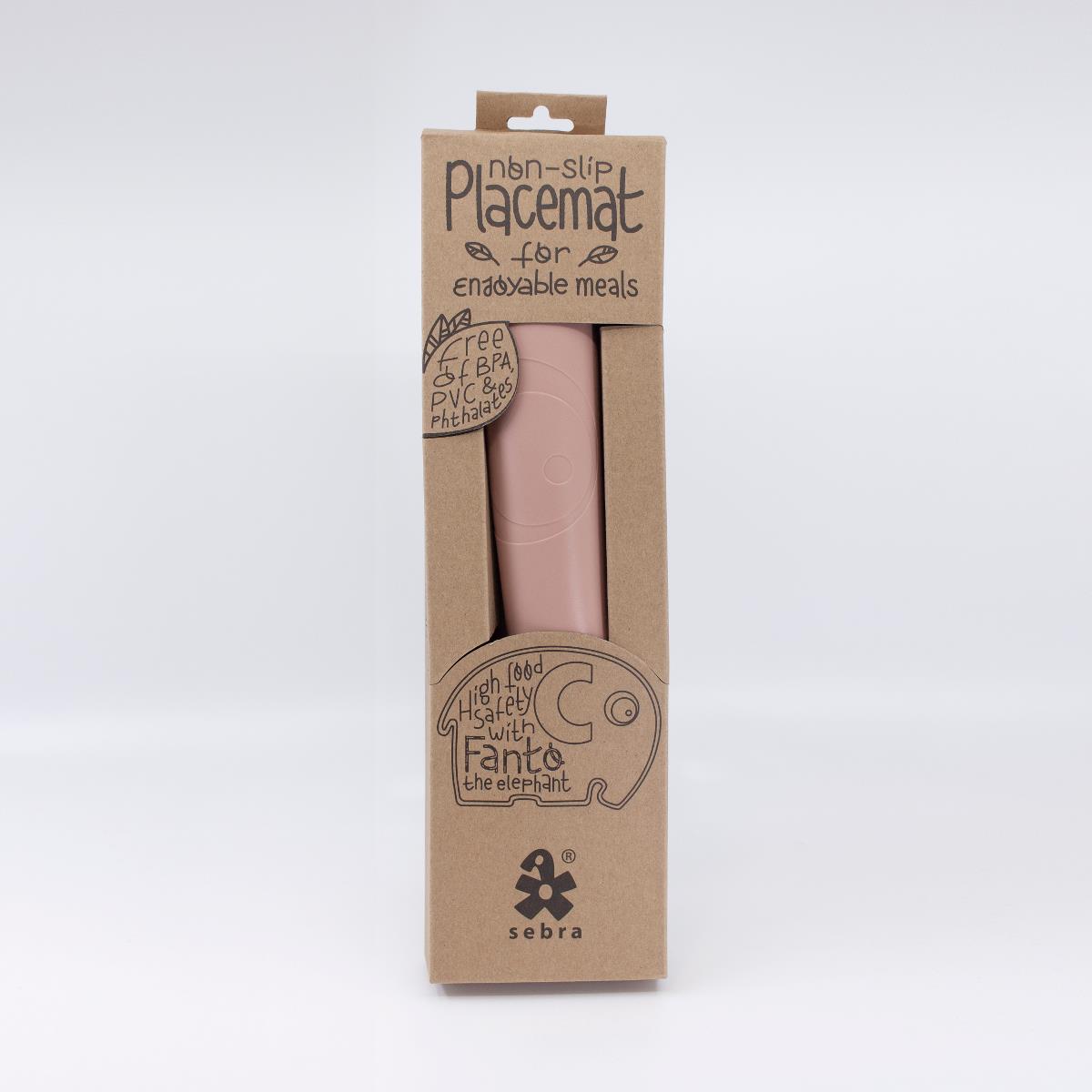 DELISTED Sebra Silikon Platzdeckchen, Fanto der Elefant, „Blossom Pink“ – Bild 2