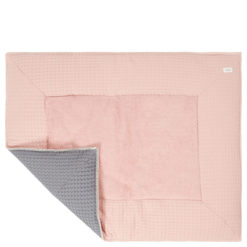 koeka Krabbeldecke Amsterdam „shadow pink / steel grey“ 80x100cm