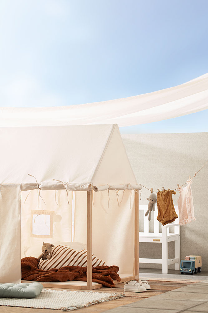 Kids Concept Hauszelt in beige Mood