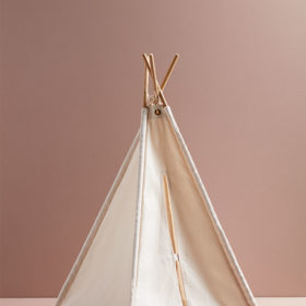 Kids Concept Mini-Tipi Zelt in weiß, 75cm Mood