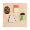 Kids Concept Puzzle Eis Bistro aus Holz