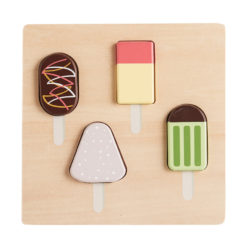 Kids Concept Puzzle Eis Bistro aus Holz