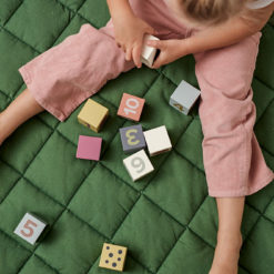 Kids Concept Spielteppich rund, grün, ø80cm Mood