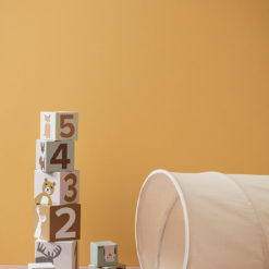 Kids Concept Spieltunnel aus Stoff, beige, 47x150cm Mood
