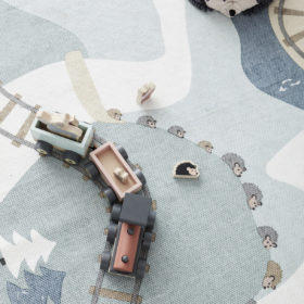 Kids Concept Teppich Wald Edvin Mood 1