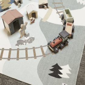 Kids Concept Teppich Wald Edvin Mood 2