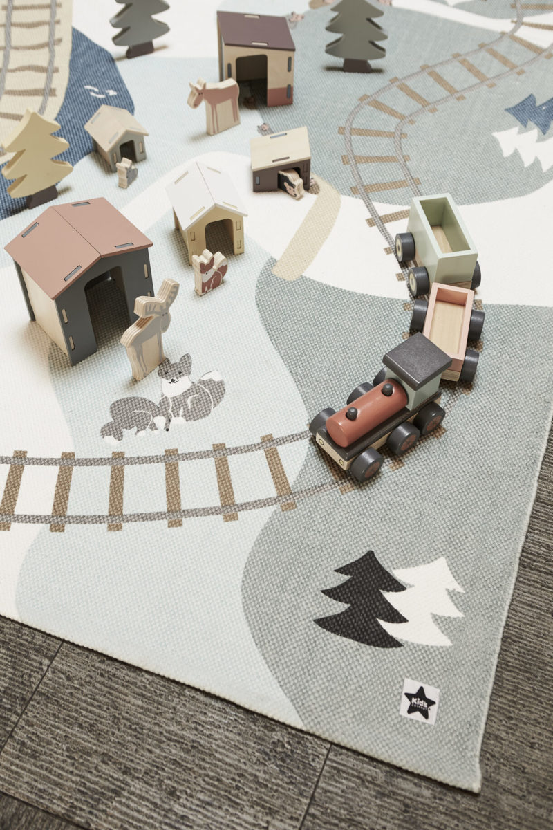 Kids Concept Teppich Wald Edvin Mood 2