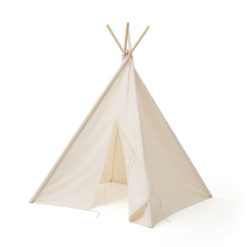 Kids Concept Tipi Zelt in beige offen