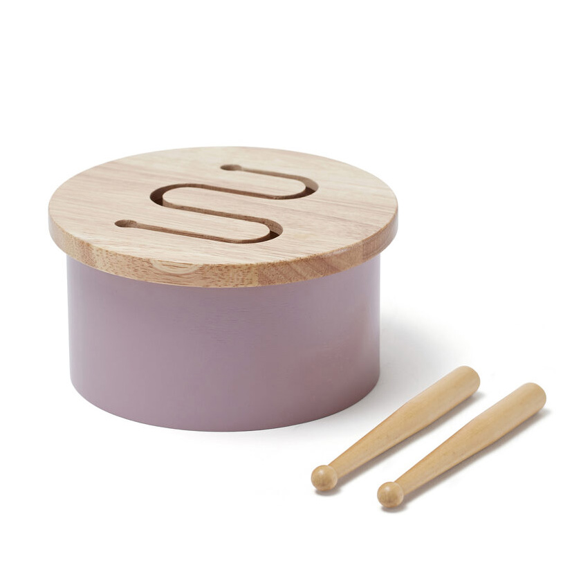 Kids Concept Trommel klein lila, Ø16,5cm