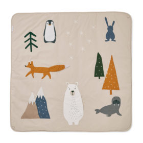 Liewood Activity-Decke Glenn „Holiday mix“, Bio-Baumwolle, 120x120cm 02