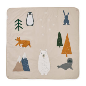 Liewood Activity-Decke Glenn „Holiday mix“, Bio-Baumwolle, 120x120cm 03