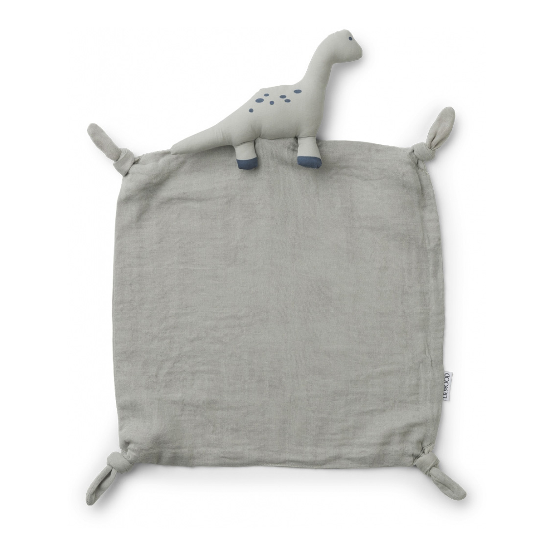 Liewood Agnete Kuscheltuch „Dino dove blue“