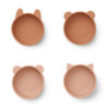 Liewood Iggy Schalen „tuscany rose“, Silikon, 4er-Set