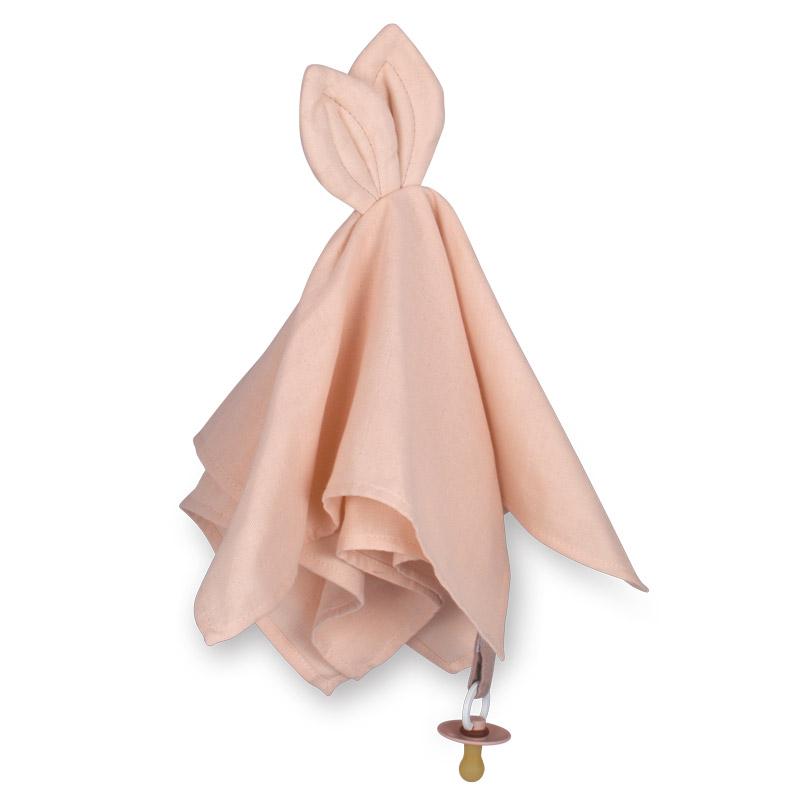 Saga Copenhagen Kuscheltuch Snoppa, Pale Pink, Bio : Oeko-Tex