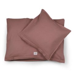 Saga Copenhagen Sia Junior Bettwäsche „Burlwood“, Musselin, 100x140cm