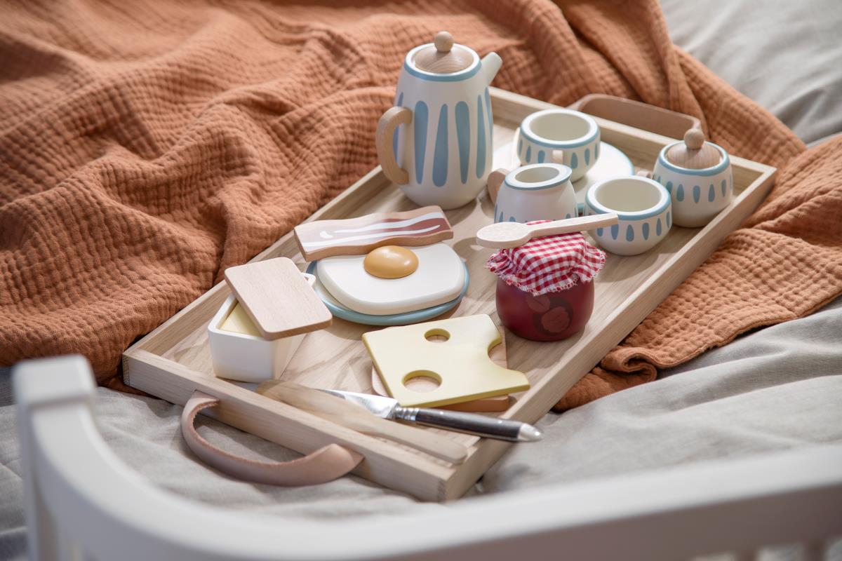 Sebra Food, Frühstück aus Holz, 6er-Set Mood 2