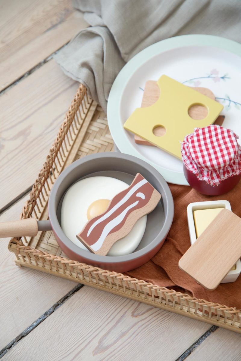 Sebra Food, Frühstück aus Holz, 6er-Set Mood