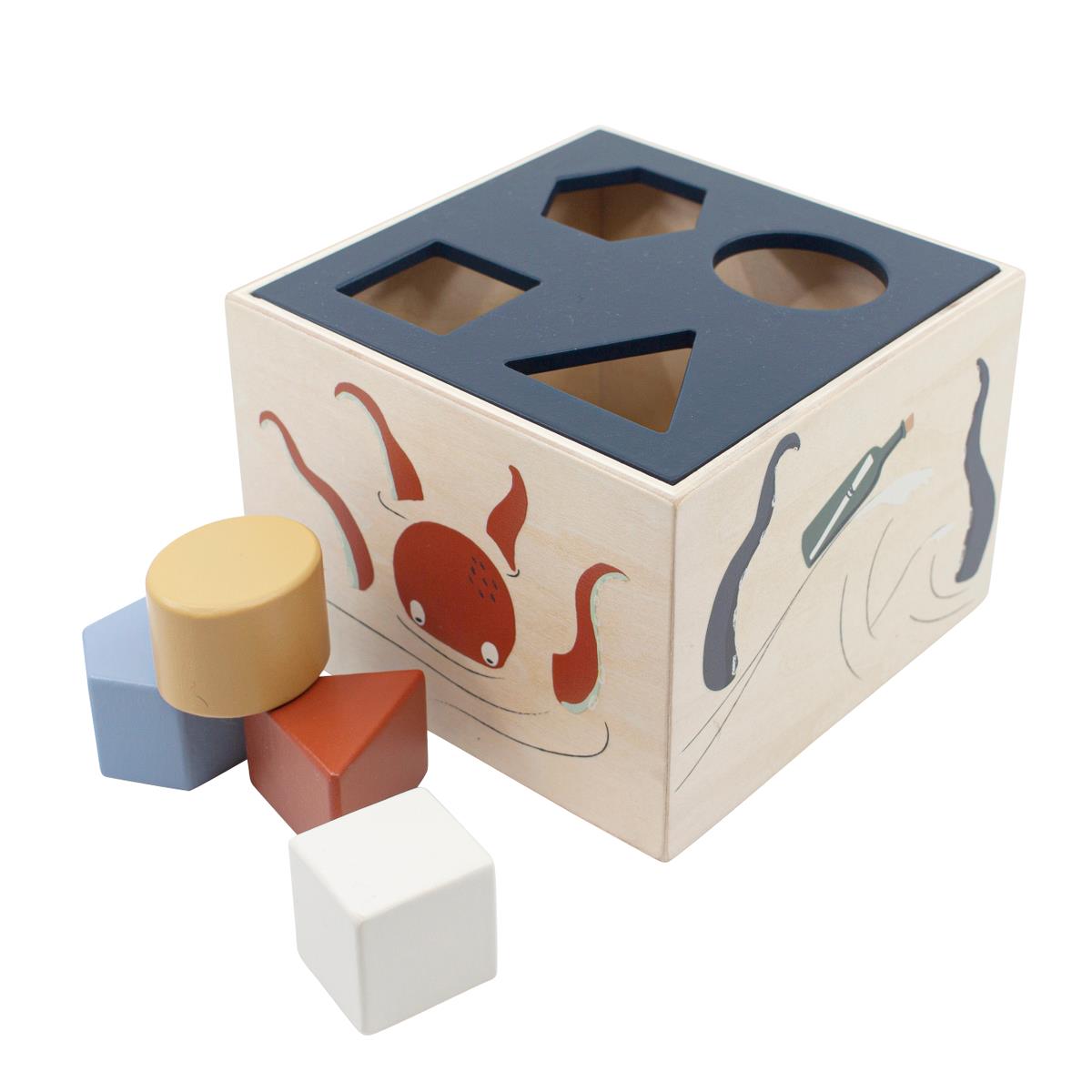 Sebra Formensteckspiel Seven Seas, Holz