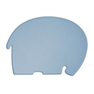Sebra Silikon Platzdeckchen, Fanto der Elefant, „Powder Blue“