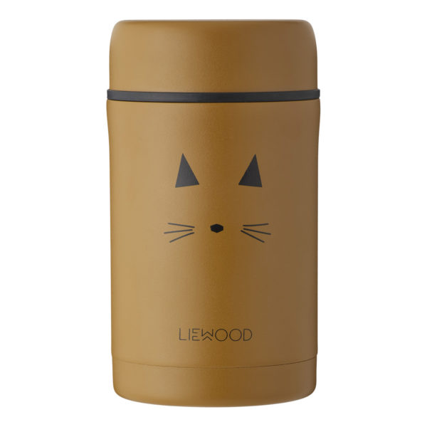 Liewood Bernard Thermobehälter „Cat mustard“ 500ml 2
