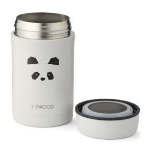 Liewood Bernard Thermobehälter „Panda light grey“ 500ml