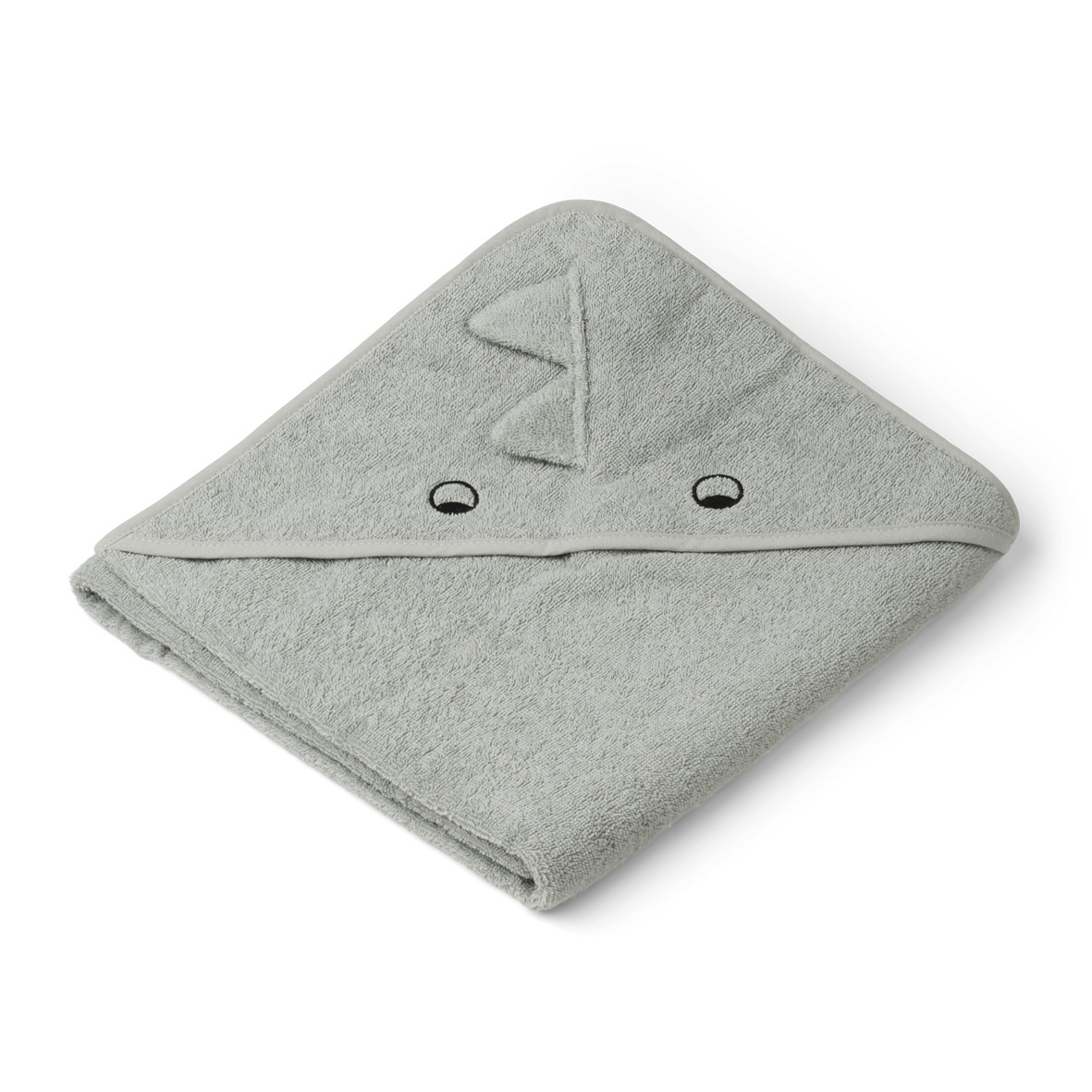 Liewood Kapuzenhandtuch Augusta „Dino dove blue mix“