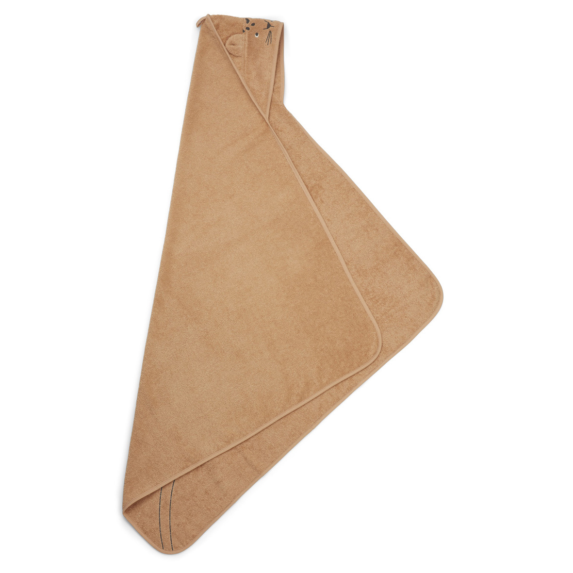 Liewood Kapuzenhandtuch Augusta „Leopard apricot 2