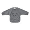 Liewood Merle Lätzchen mit Ärmeln „Panda stone grey“, 2er-Set 1