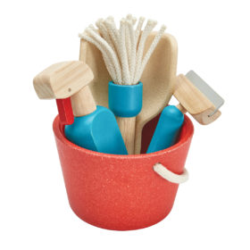 PlanToys Hausputz-Set für Kinder – Bild 2