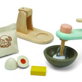 PlanToys Mixer-Set aus Holz – Bild 3