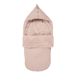 koeka Buggy Fußsack Oslo „grey pink : grey pink“ für 3- und 5-Punktgurt