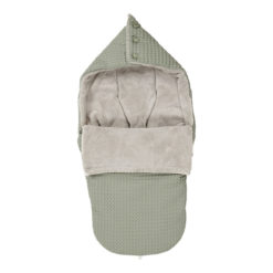 koeka Buggy Fußsack Oslo „shadow green : misty grey“ für 3- und 5-Punktgurt