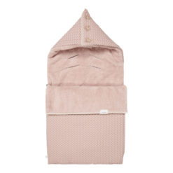koeka Fußsack Oslo „grey pink : grey pink“ für 3-Punktgurt