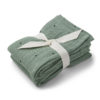 Liewood Lewis Mulltuch „Classic dot peppermint“, Musselin, 2er-Set, 70x70cm