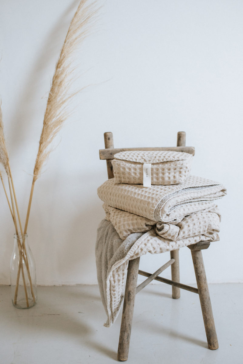 koeka Kinderdecke Flanell Antwerp „sand“ 100x150cm – Bild 3