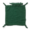 Liewood Agnete Kuscheltuch „Crocodile garden green“
