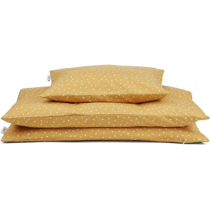 Liewood Baby-Bettwäsche Carmen „Confetti yellow mellow“, 100x70cm : 45x40cm