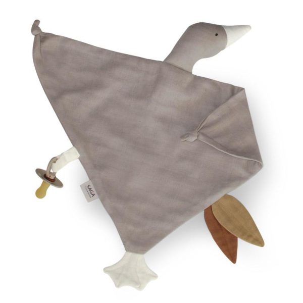 Saga Copenhagen Kuscheltuch Bliki „Dove“ Bio : Oeko-Tex, 44x46cm