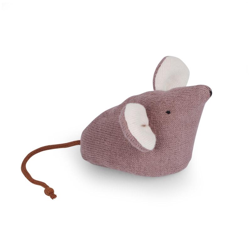 Saga Copenhagen Spiel Maus Mysla „Fawn“, gestrickt, 10x6cm