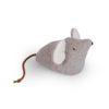 Saga Copenhagen Spiel Maus Mysla „Light Grey“, gestrickt, 10x6cm