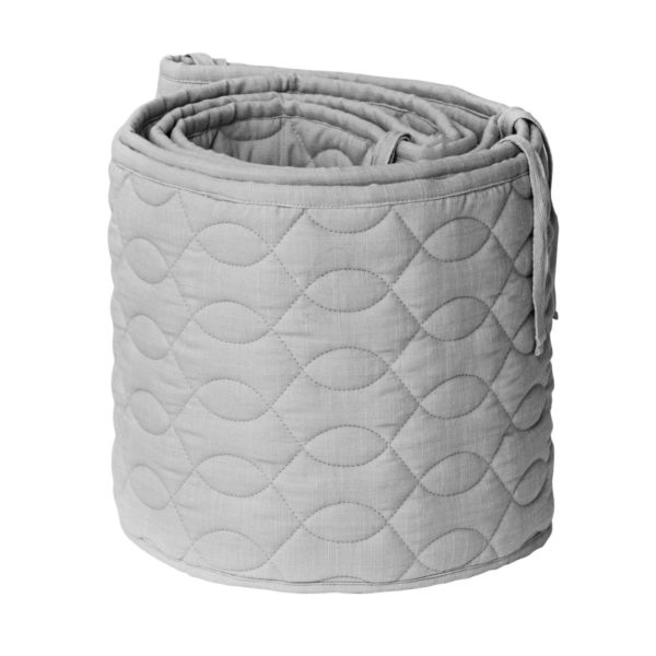 Sebra Bettnestchen abgesteppt „elephant grey“, 360cm